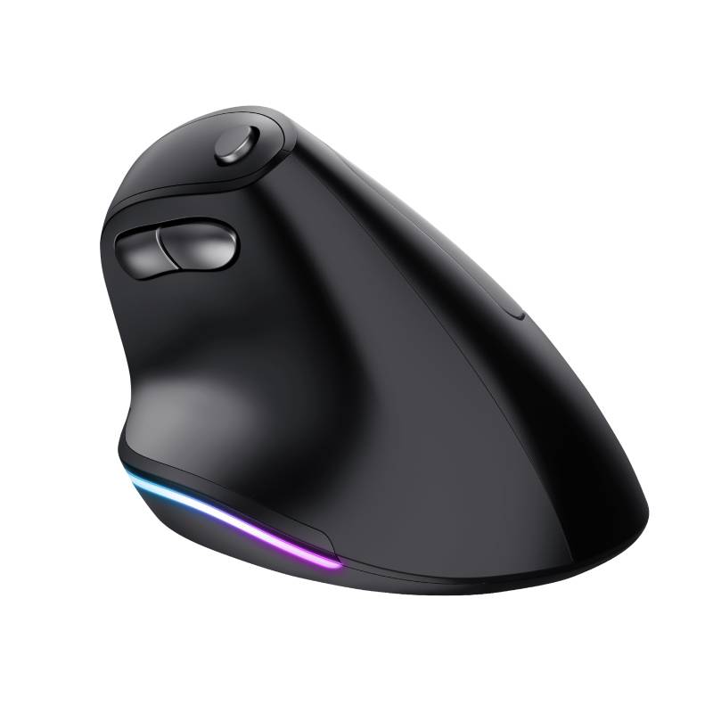 Rca Informatique - image du produit : BAYO WIRELESS ECO ERGONOMIC MOUSE - BLACK