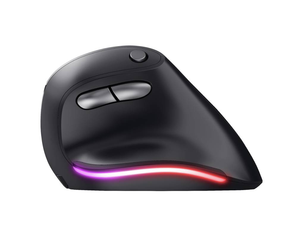 Rca Informatique - image du produit : BAYO WIRELESS ECO ERGONOMIC MOUSE - BLACK