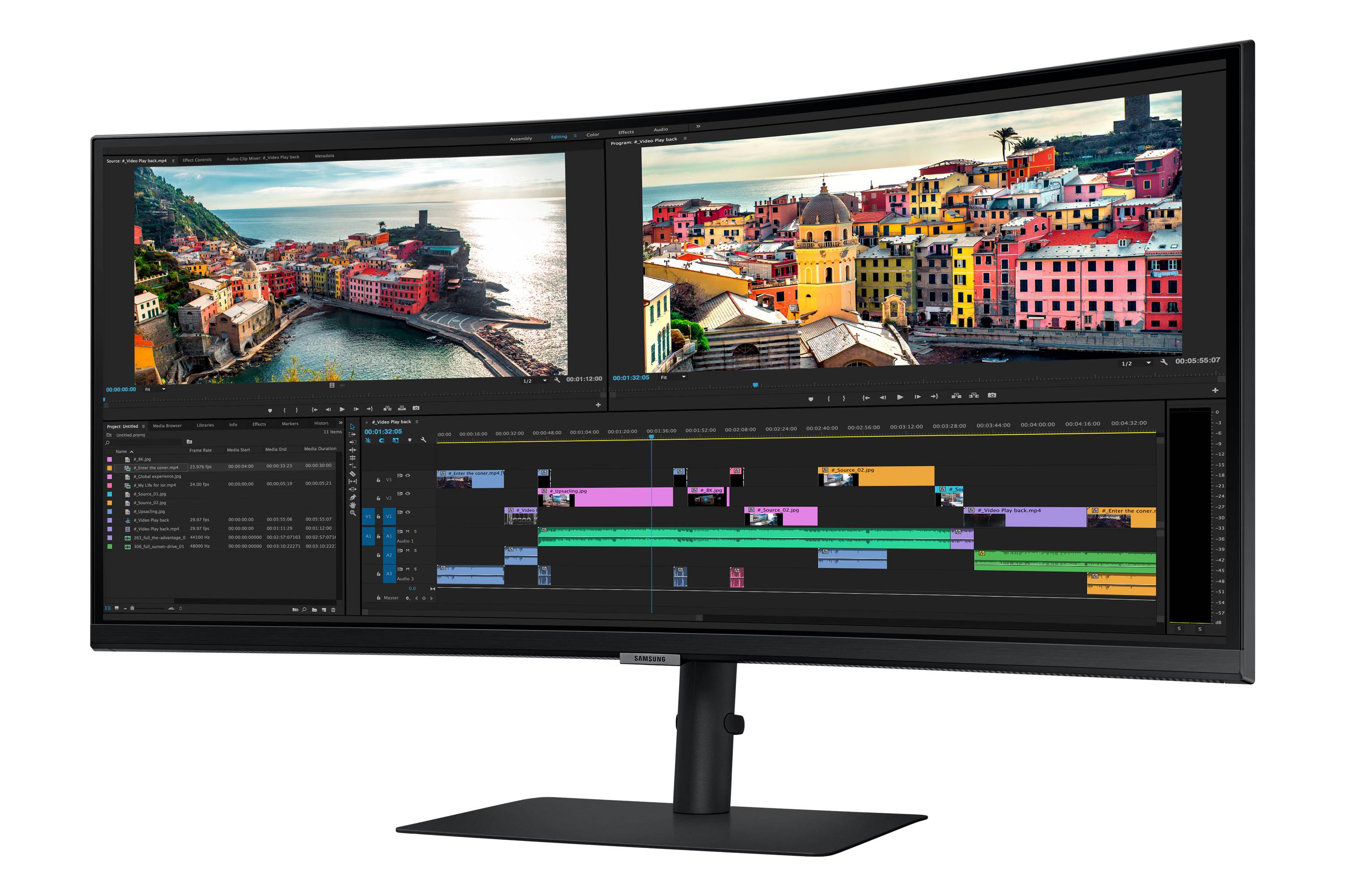 Rca Informatique - image du produit : LS34A650UBUXEN 34IN VA CURVED 3440X1440 UWQHD 21:9 HDMI/USB/US