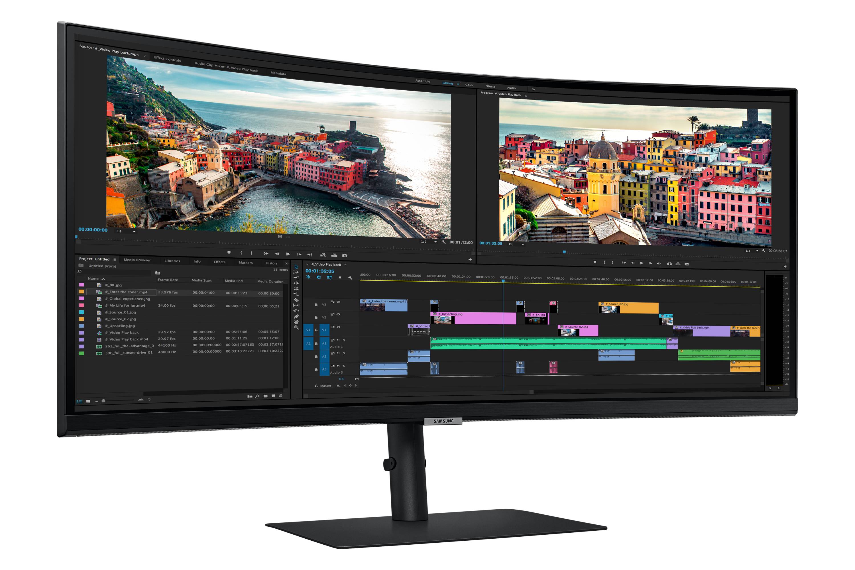 Rca Informatique - image du produit : LS34A650UBUXEN 34IN VA CURVED 3440X1440 UWQHD 21:9 HDMI/USB/US