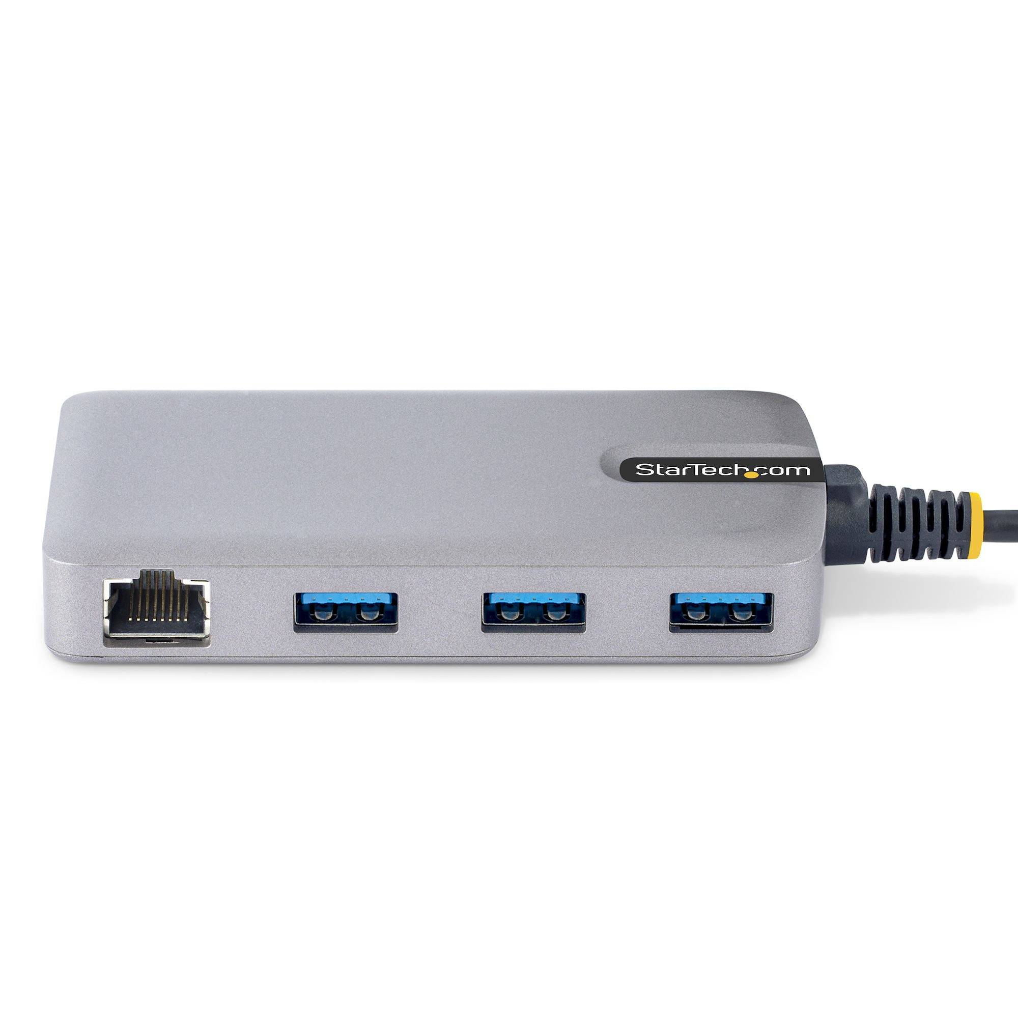 Rca Informatique - image du produit : HUB USB-C  3 PORTS USB-A GBE /USB 3.0 5GBPS HUB USB TYPE-C