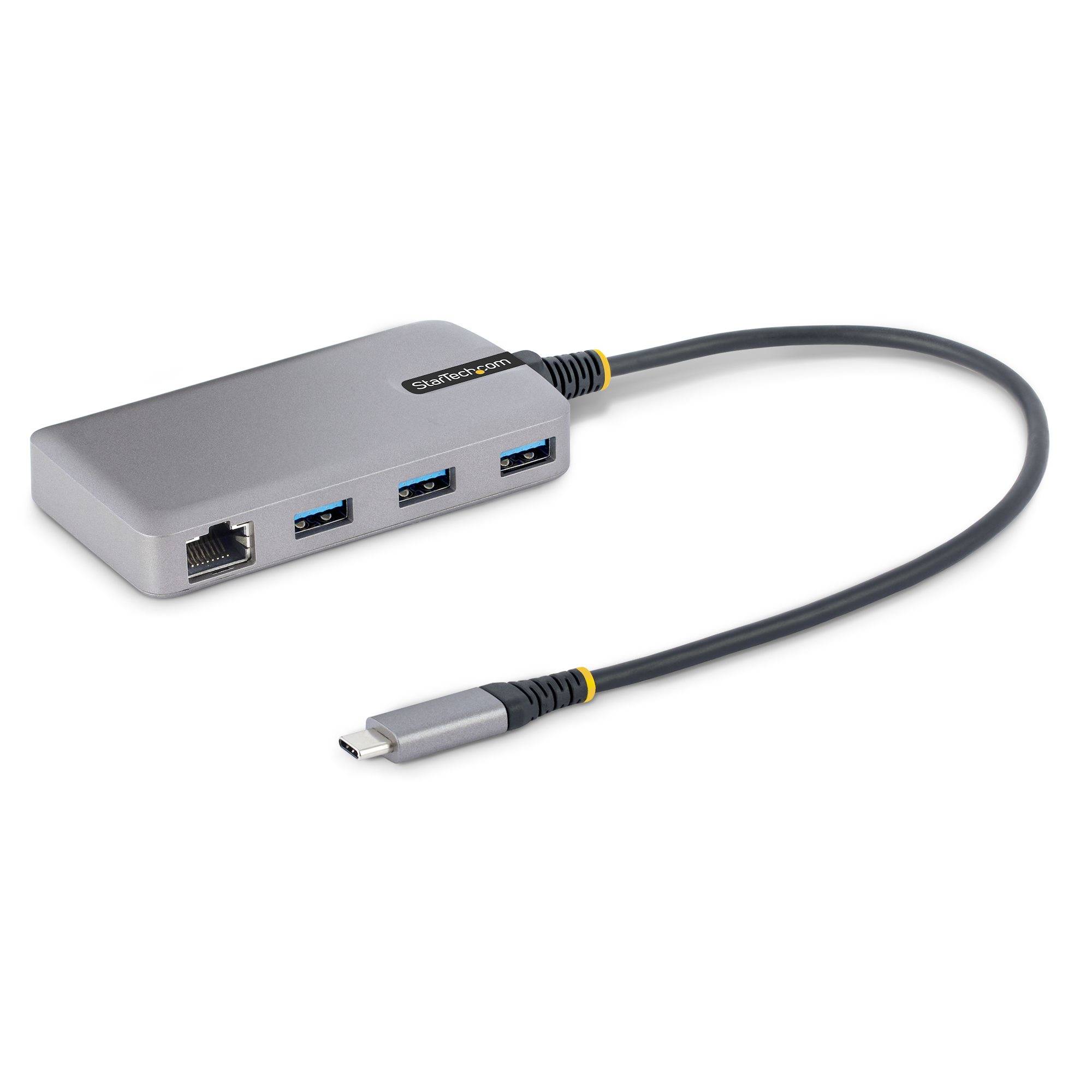 Rca Informatique - image du produit : HUB USB-C  3 PORTS USB-A GBE /USB 3.0 5GBPS HUB USB TYPE-C