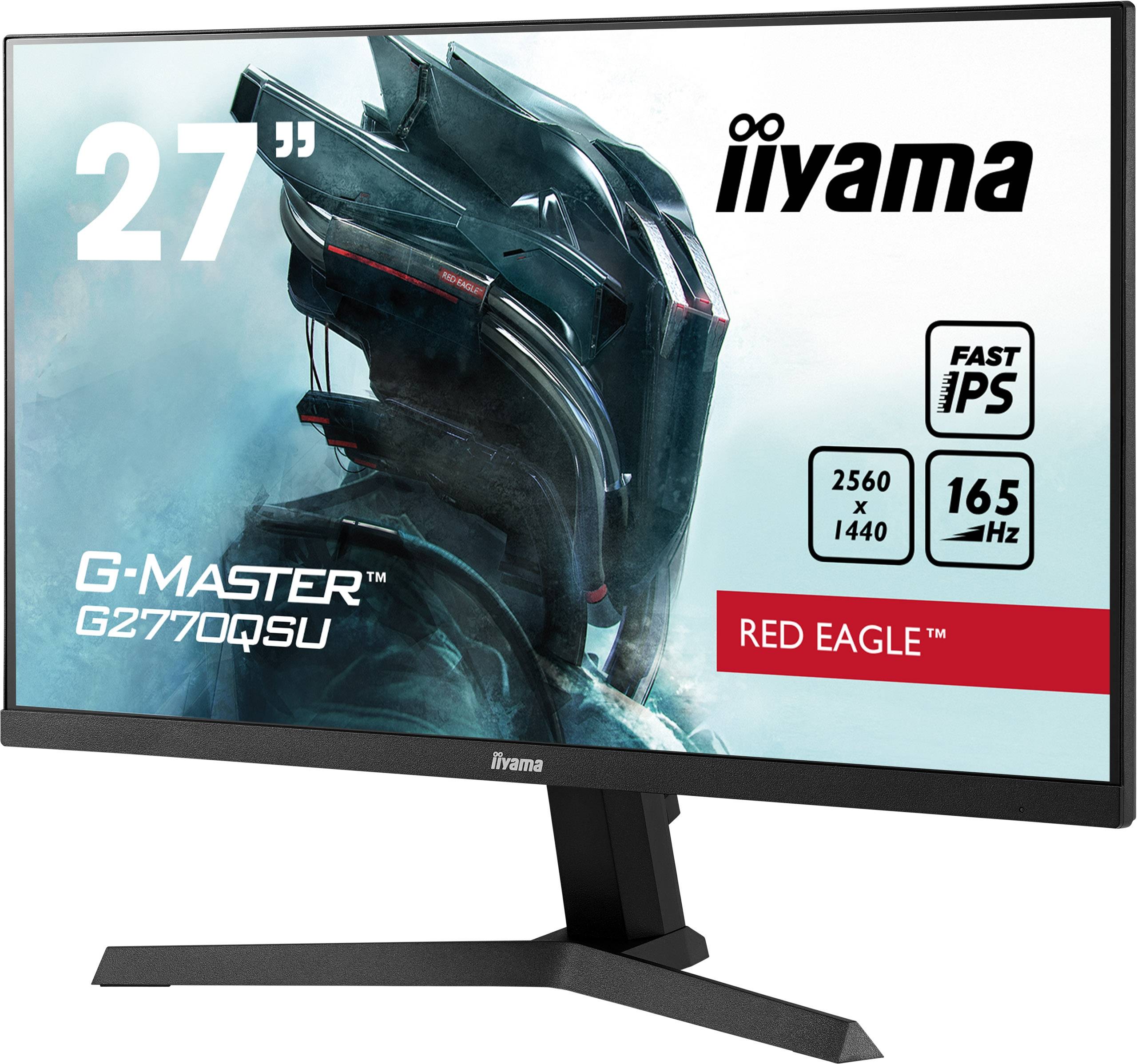 Rca Informatique - image du produit : G2770QSU-B1 27IN IPS WQHD 165HZ 400CD/0.5MS/HDMI/DP/2USB