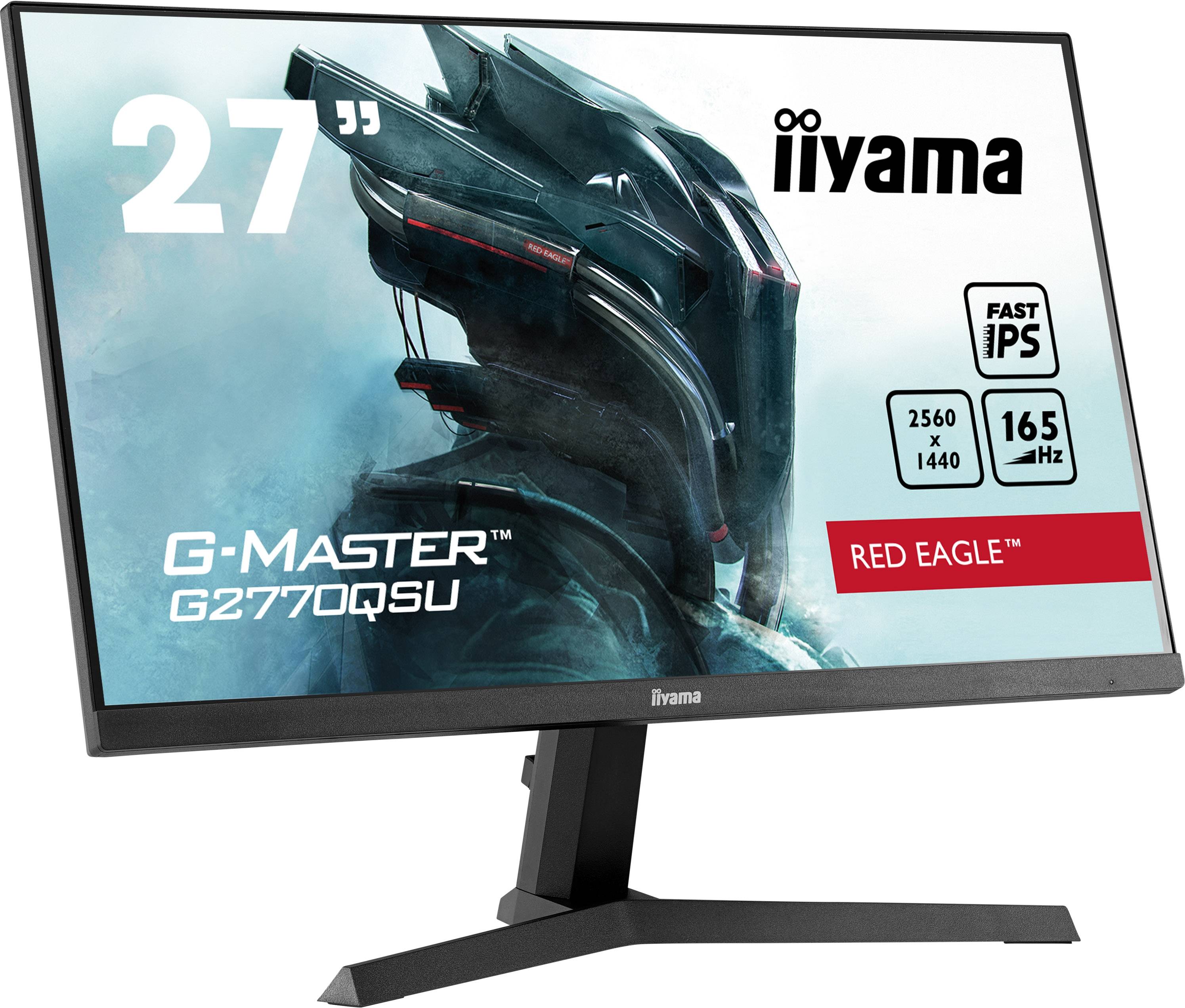 Rca Informatique - image du produit : G2770QSU-B1 27IN IPS WQHD 165HZ 400CD/0.5MS/HDMI/DP/2USB