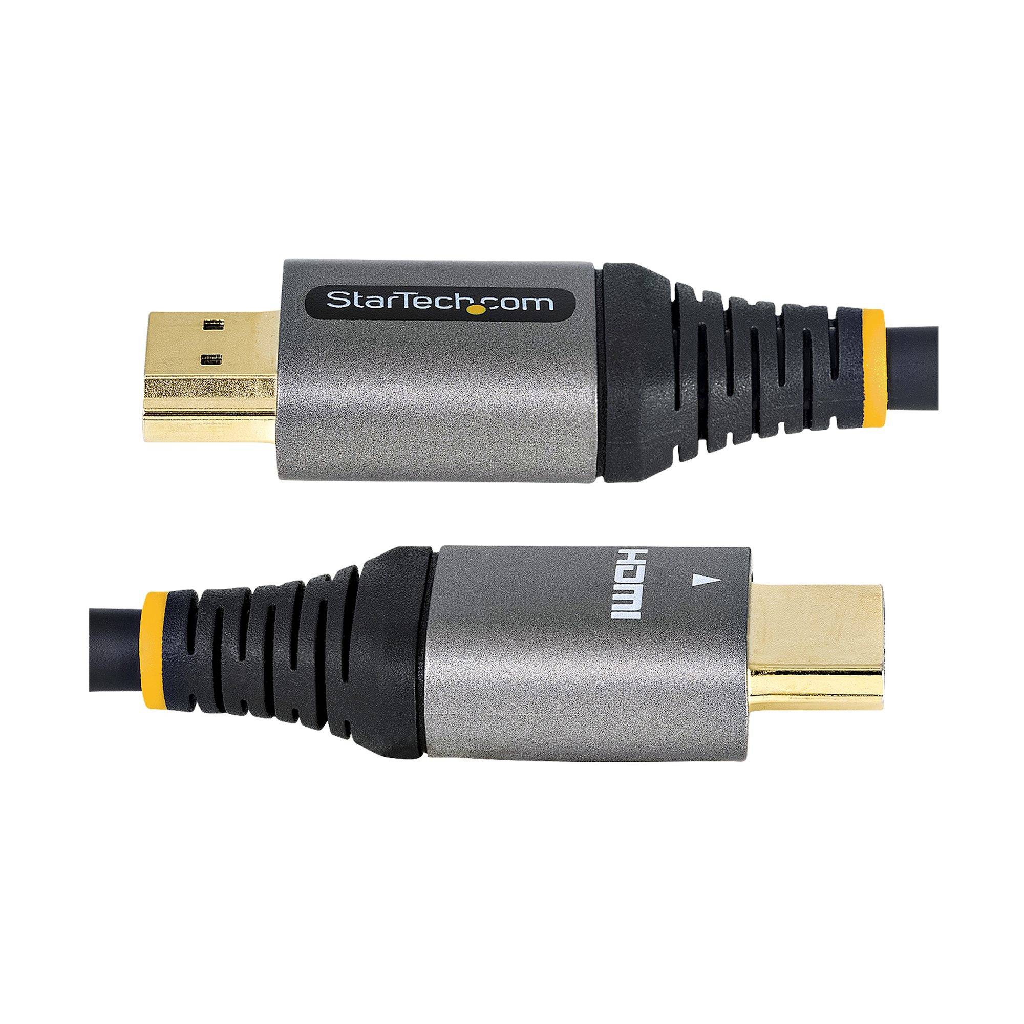 Rca Informatique - image du produit : 50CM HDMI 2.1 CABLE 8K - CERTIFIED ULTRA HIGH SPEED CABLE