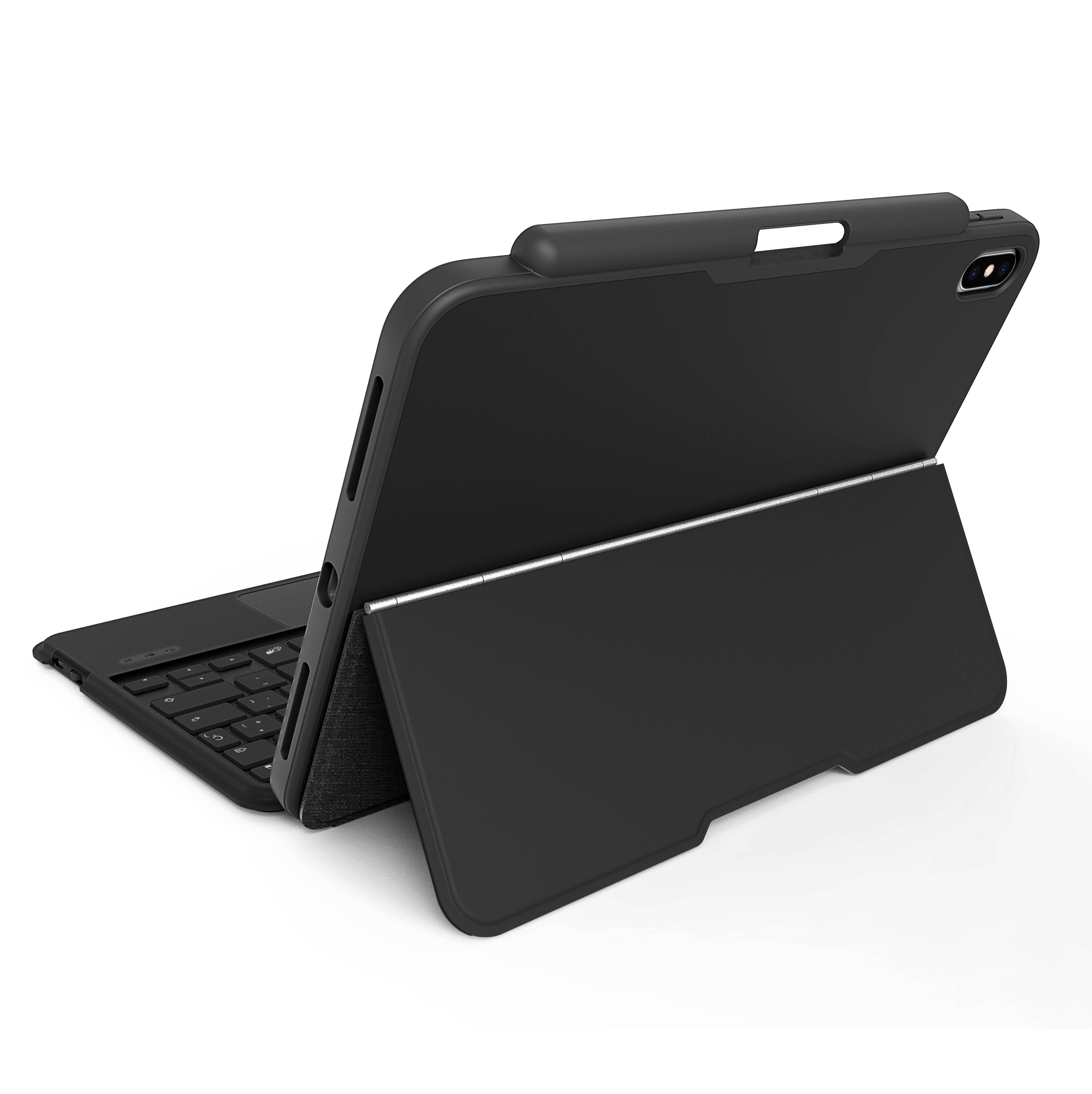 Rca Informatique - image du produit : APPLE IPAD 10.9 (2022) KEYBOARD COVER ES DARK GREY