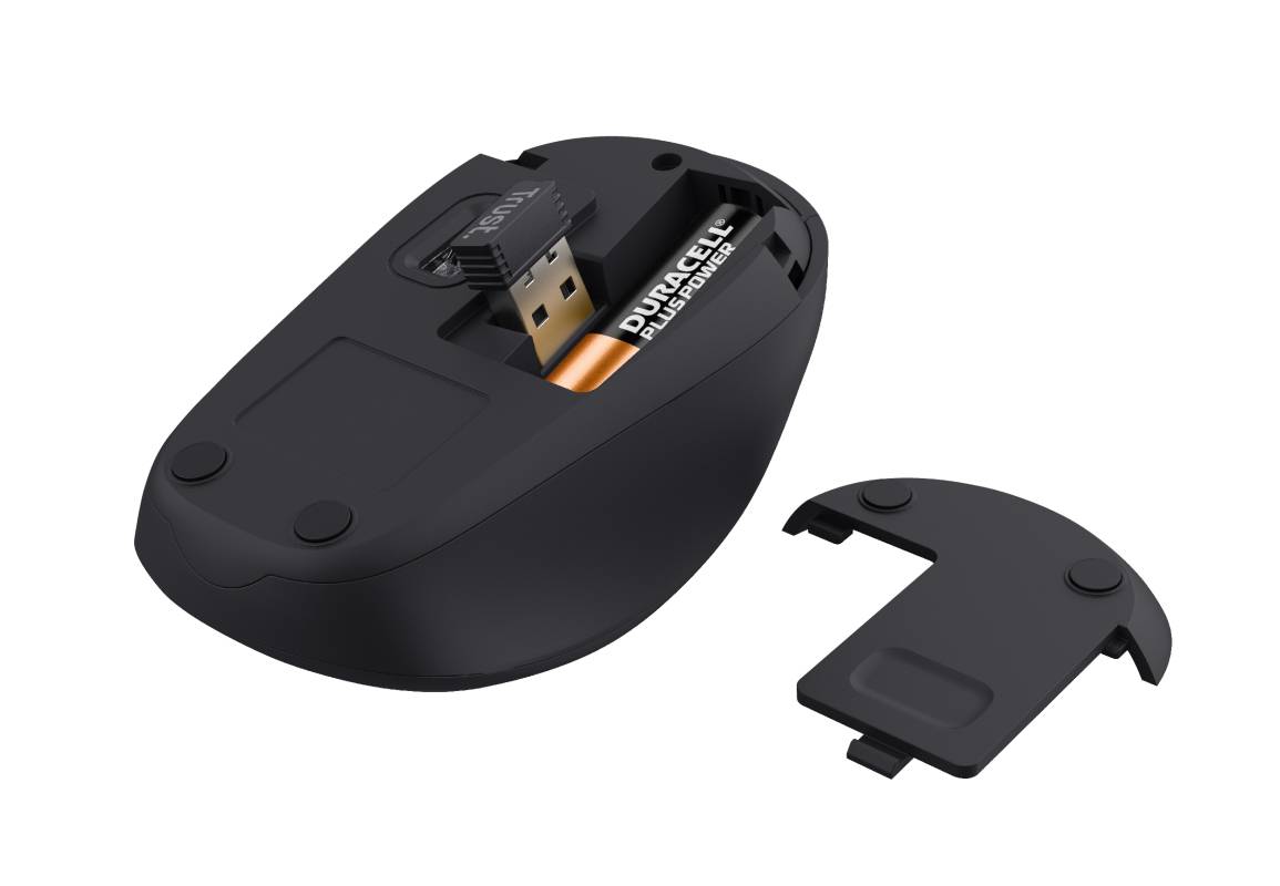 Rca Informatique - image du produit : YVI+ WIRELESS MOUSE ECO RED