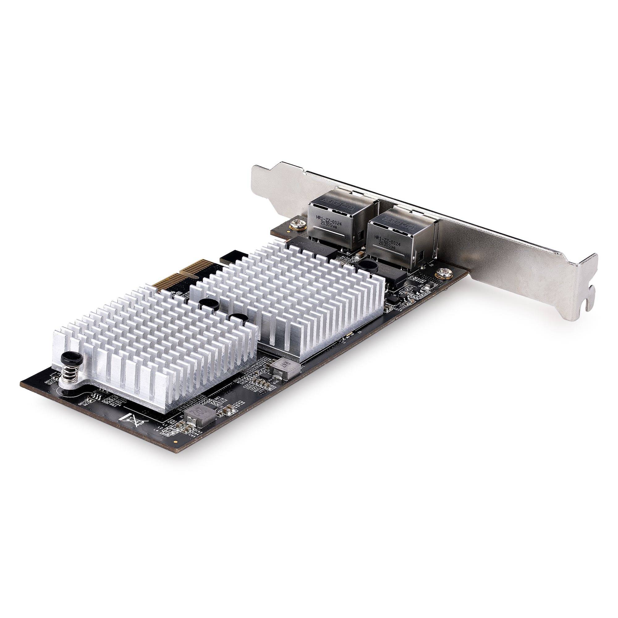 Rca Informatique - image du produit : CARTE ADAPTATEUR RSEAU PCIE 1 0GBE 2 PORTS - CARTE ETHERNET