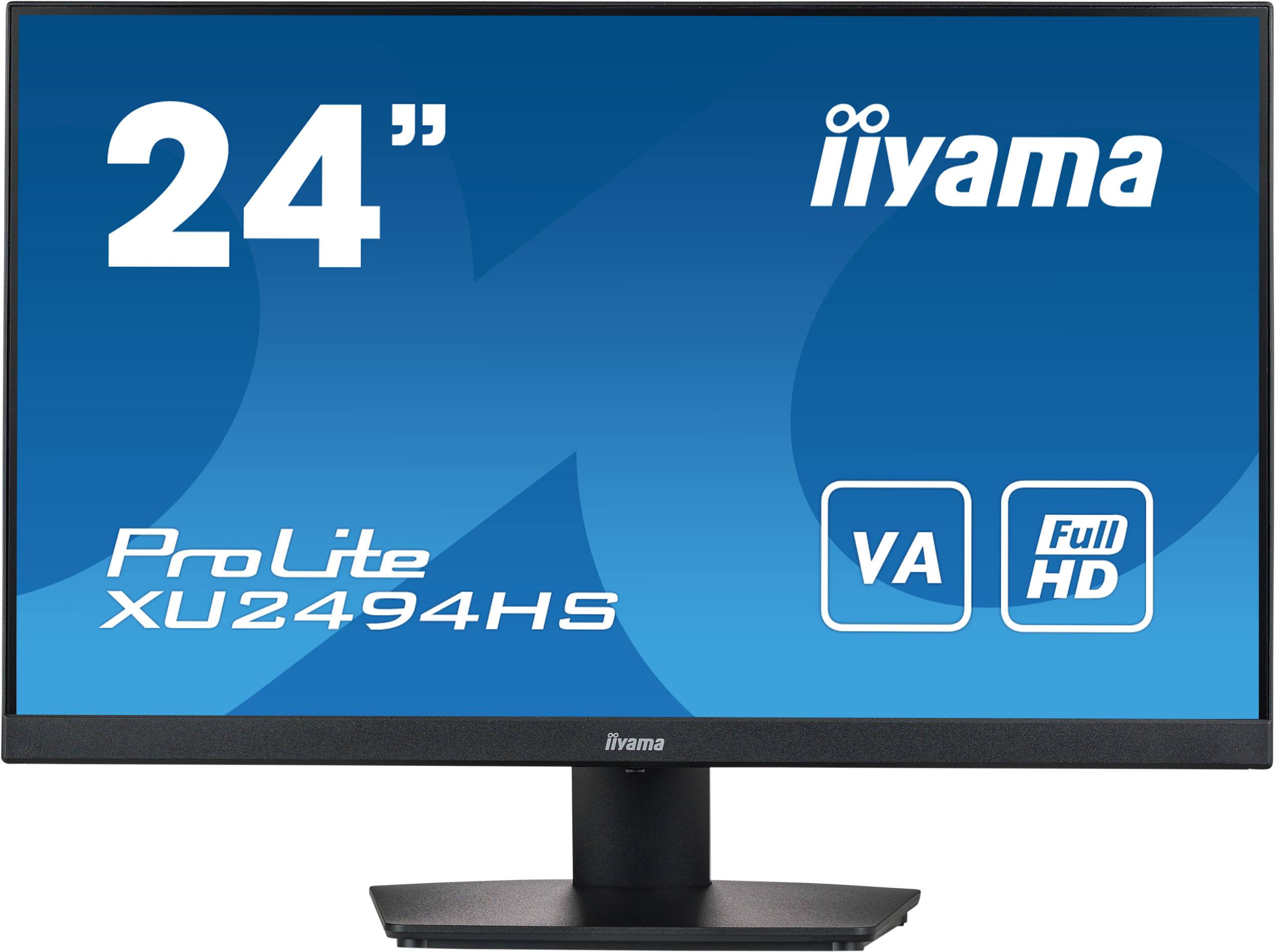 Rca Informatique - image du produit : XU2494HS-B2 23.8IN VA FHD 250CD 4MS HDMI DP