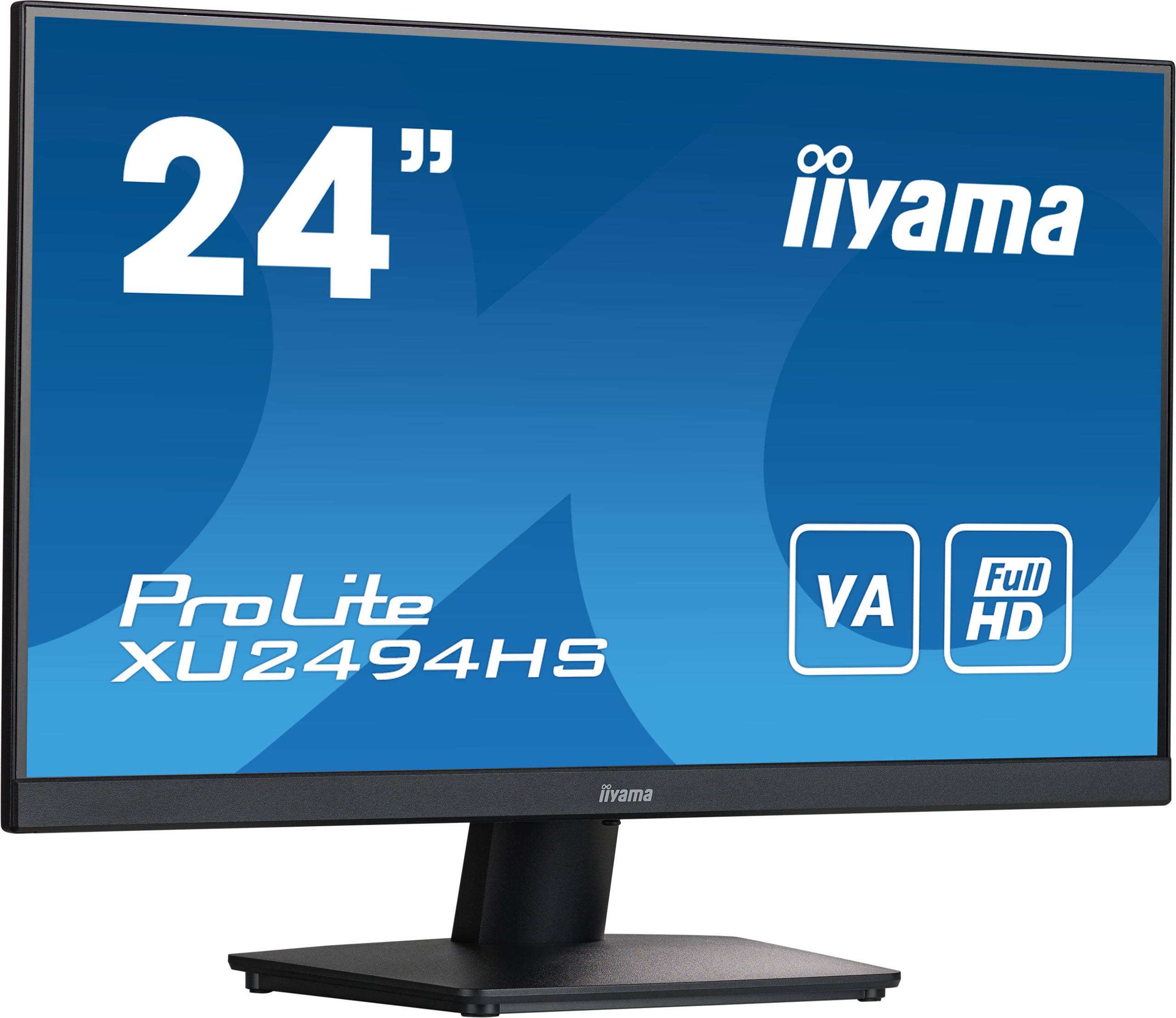 Rca Informatique - image du produit : XU2494HS-B2 23.8IN VA FHD 250CD 4MS HDMI DP