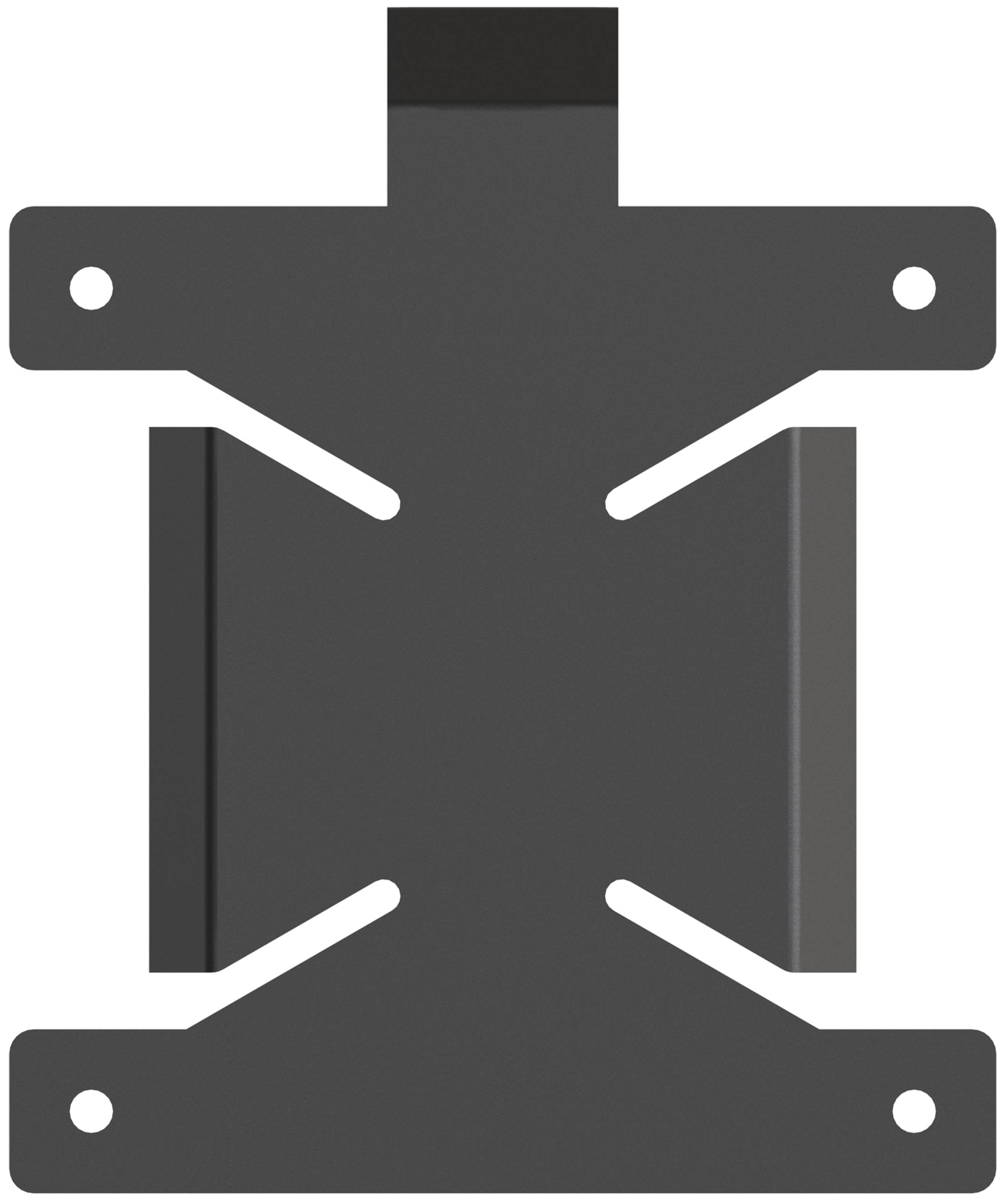 Rca Informatique - image du produit : HIGH QUALITY BRACKET FOR MOUNTING A MINI PC / THIN CLIENT