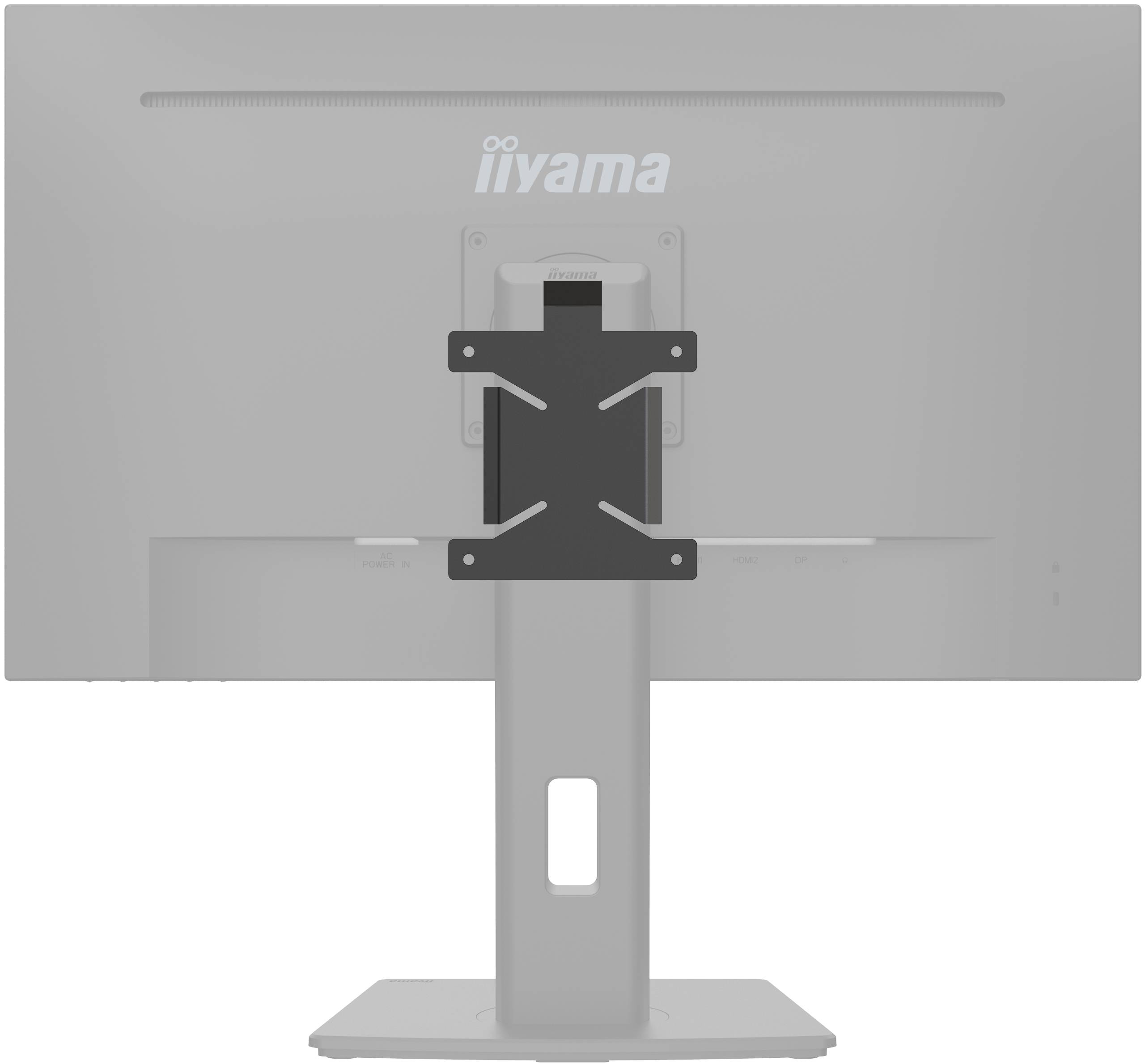 Rca Informatique - image du produit : HIGH QUALITY BRACKET FOR MOUNTING A MINI PC / THIN CLIENT