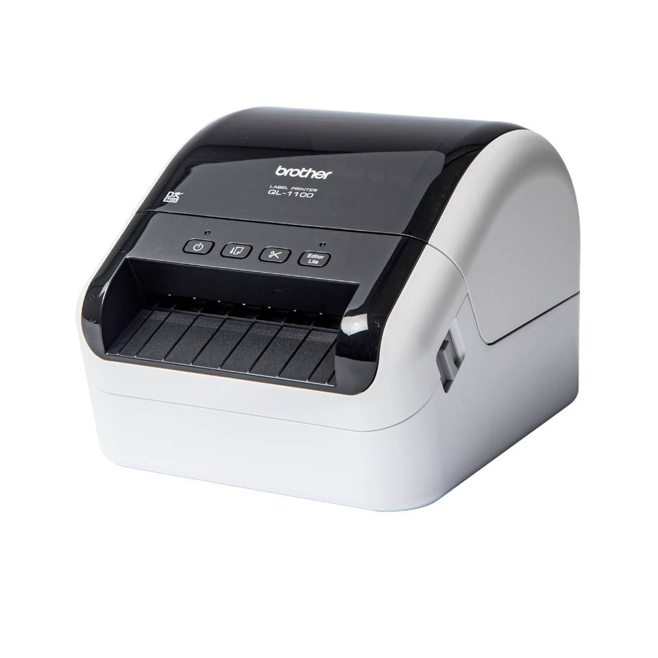 Rca Informatique - image du produit : QL-1100C DESKTOP LABEL PRINTER LARGE FORMAT SHIPPING LABELS DK