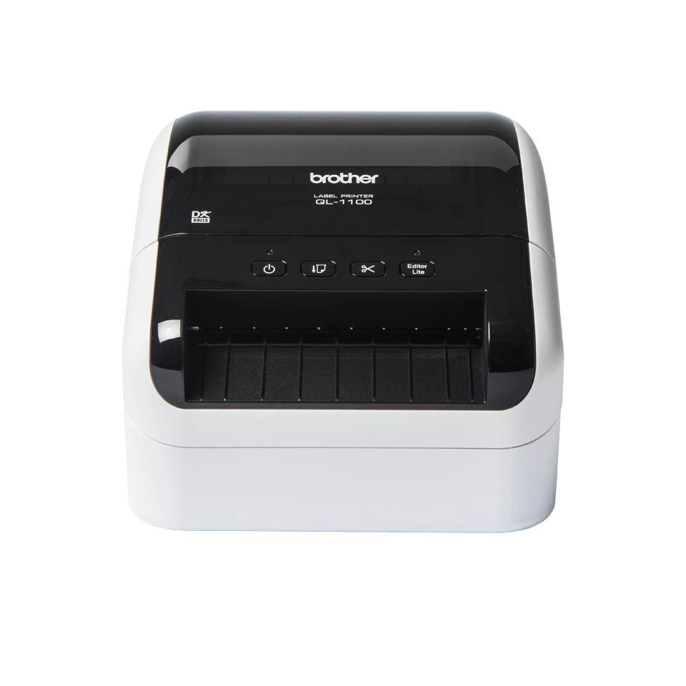 Rca Informatique - Image du produit : QL-1100C DESKTOP LABEL PRINTER LARGE FORMAT SHIPPING LABELS DK