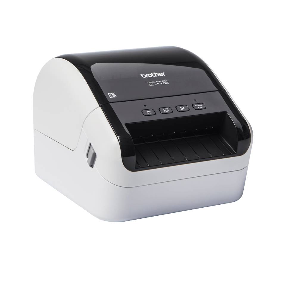 Rca Informatique - image du produit : QL-1100C DESKTOP LABEL PRINTER LARGE FORMAT SHIPPING LABELS DK