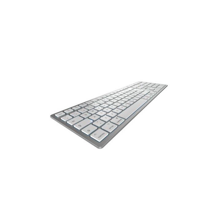 Rca Informatique - Image du produit : KW 9100 SLIM FOR MAC KEYBOAR WIRELESS SILVER US-ENGLISH