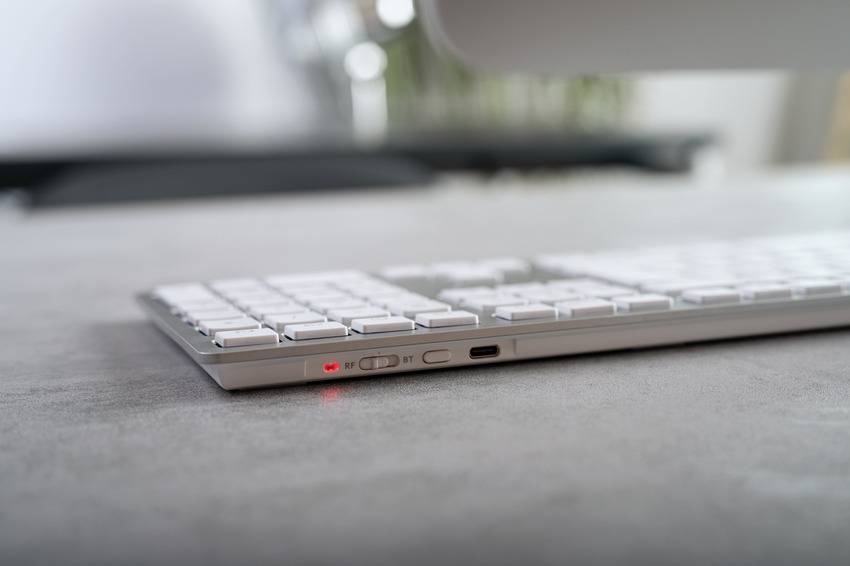 Rca Informatique - image du produit : KW 9100 SLIM FOR MAC KEYBOAR WIRELESS SILVER PAN-NORDIC