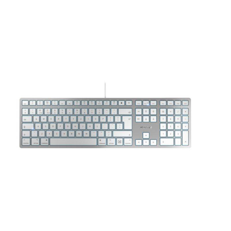 Rca Informatique - Image du produit : KC 6000 C FOR MAC KEYBOARD CORDED SILVER US-ENGLISH