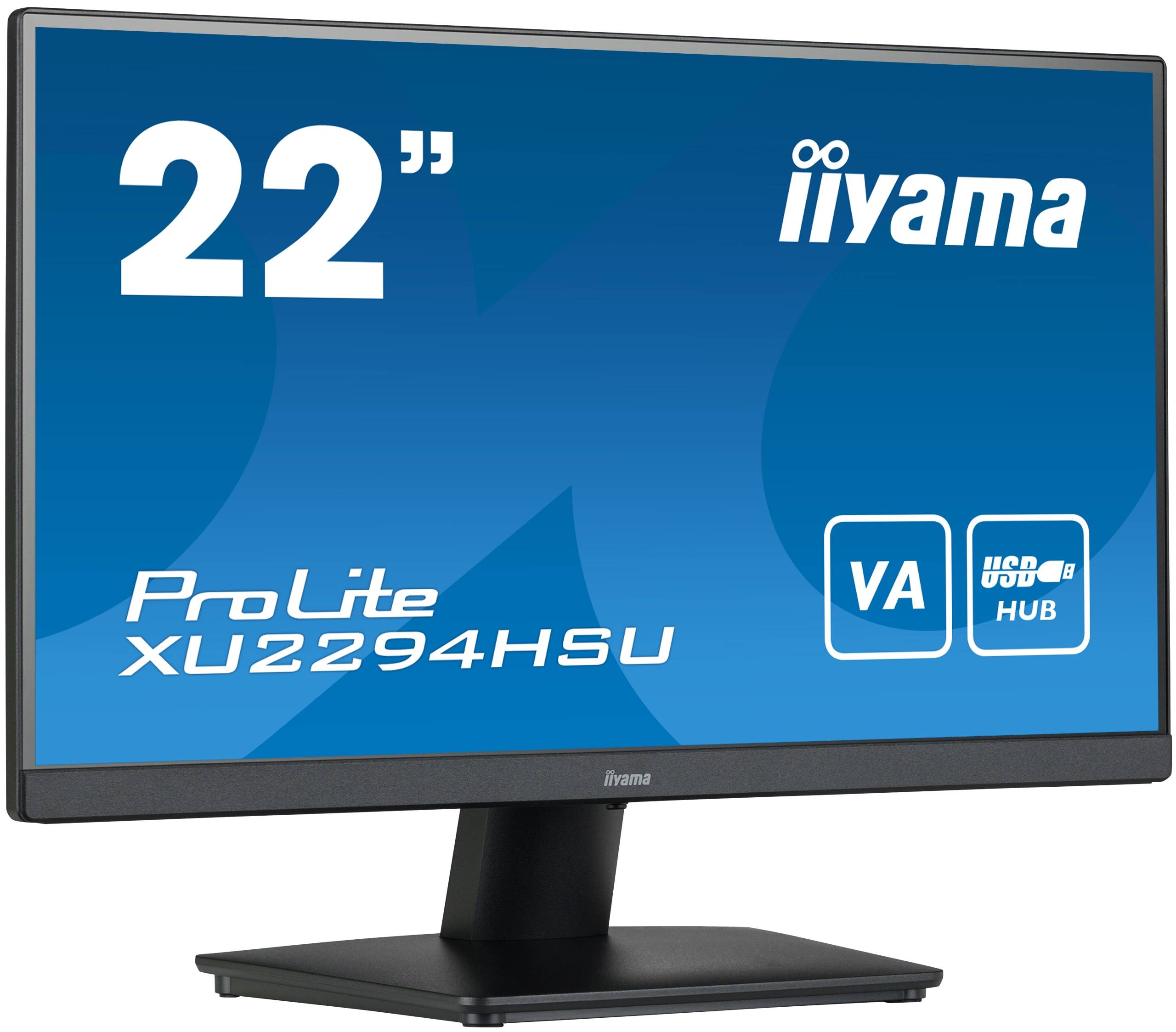 Rca Informatique - image du produit : XU2294HSU-B2 21.5IN VA FHD 250 1MS HDMI DP 2USB HUB