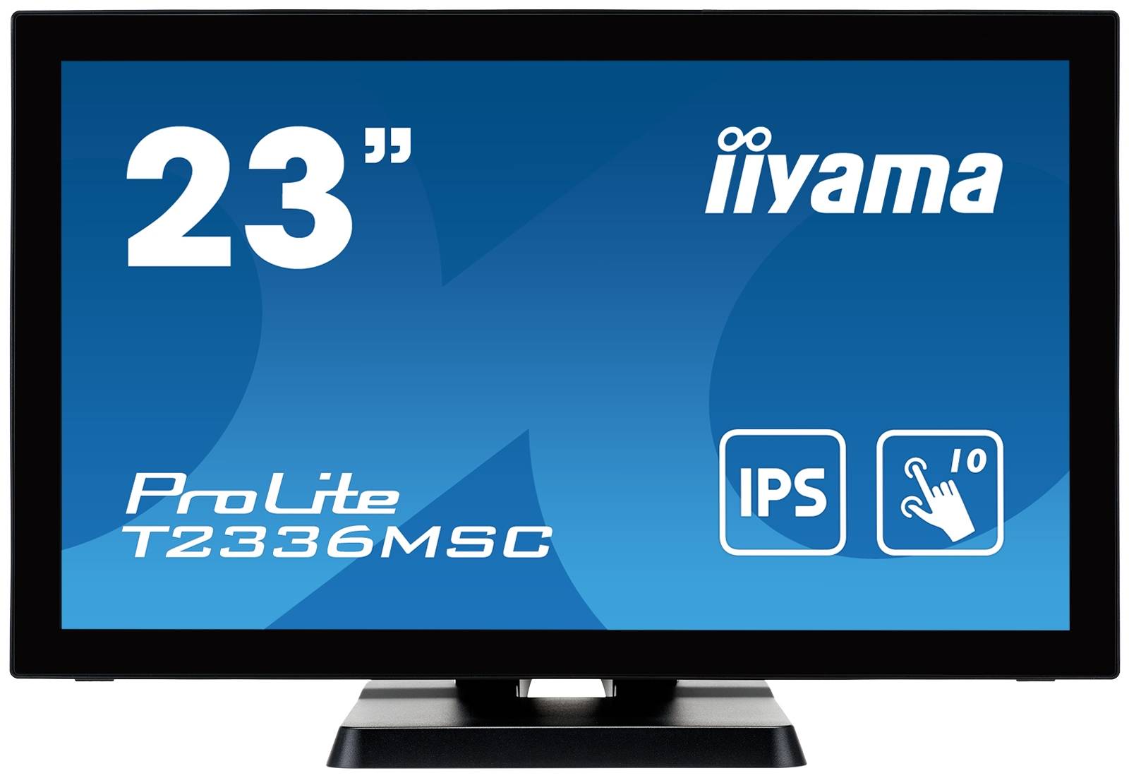 Rca Informatique - Image du produit : 23IN IPS LED 1920X1080 16:9 5MS T2336MSC-B3 1000:1 VGA/DVI/HDMI