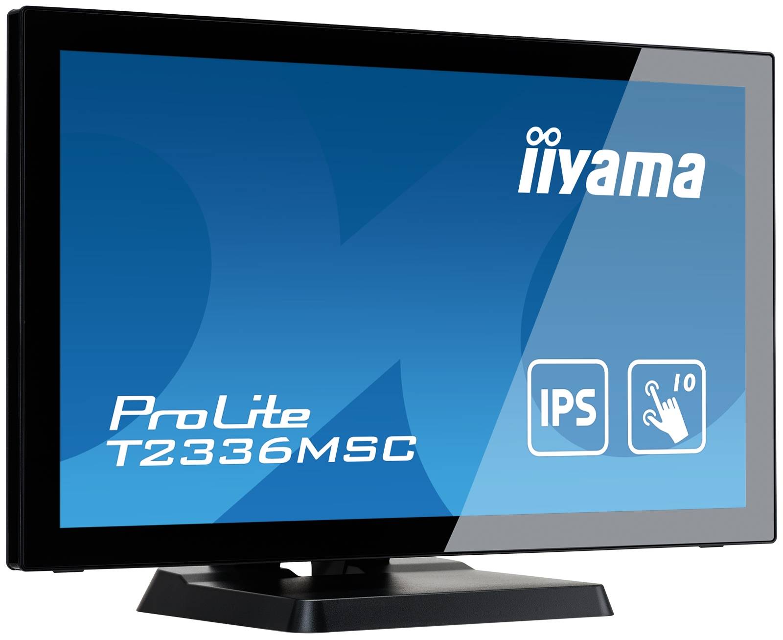 Rca Informatique - image du produit : 23IN IPS LED 1920X1080 16:9 5MS T2336MSC-B3 1000:1 VGA/DVI/HDMI