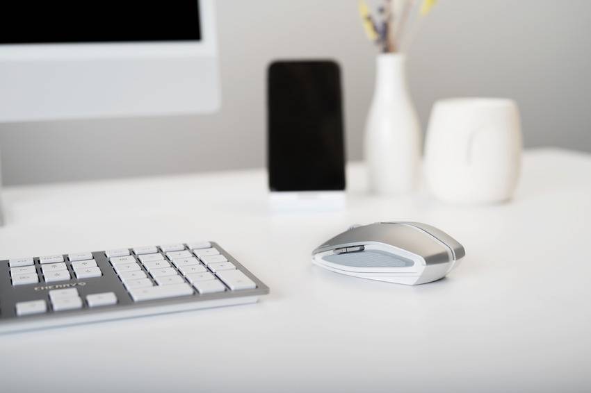 Rca Informatique - image du produit : GENTIX BT BLUETOOTH MOUSE FROSTED SILVER