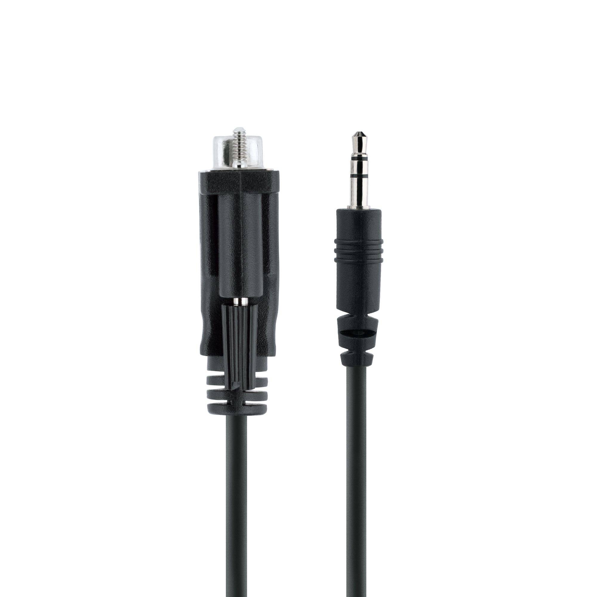 Rca Informatique - image du produit : 1M DB9 TO 3.5MM SERIAL CABLE - RS232 MALE TO 3.5MM SERIAL CABLE