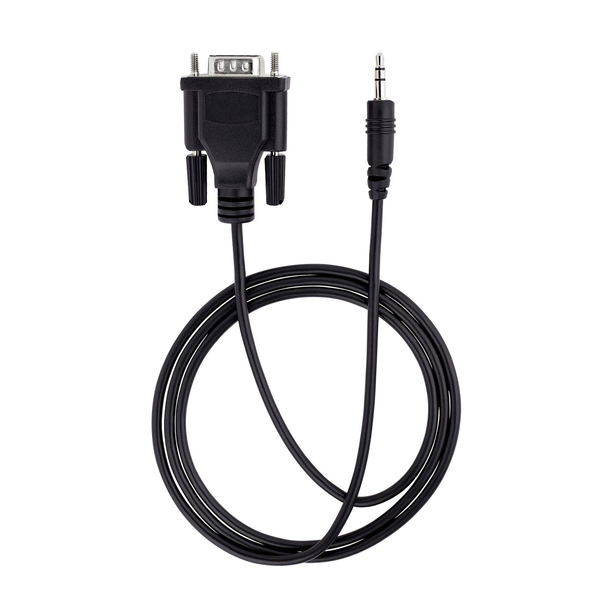 Rca Informatique - image du produit : 1M DB9 TO 3.5MM SERIAL CABLE - RS232 MALE TO 3.5MM SERIAL CABLE