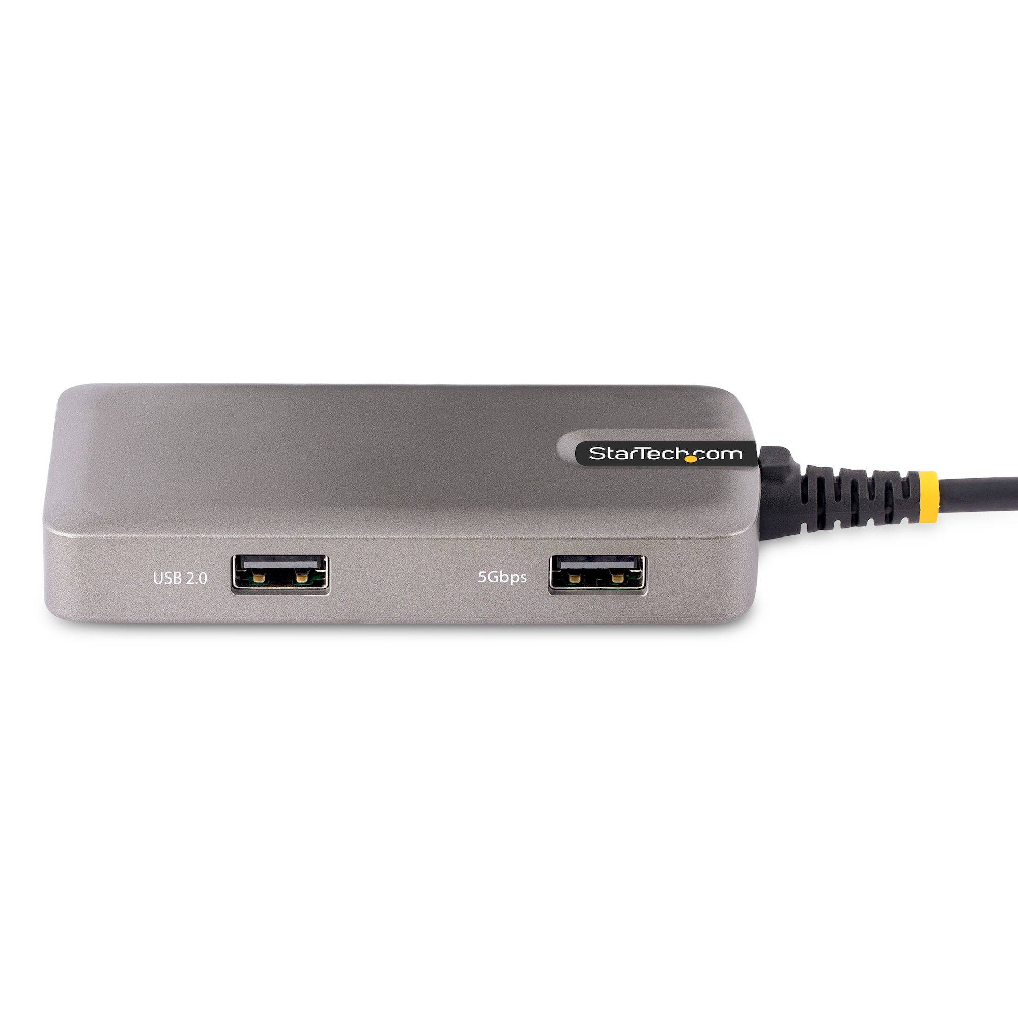 Rca Informatique - image du produit : USB-C MULTIPORT ADAPTER HDMI 4K - 3-PORT USB HUB MINI HUB