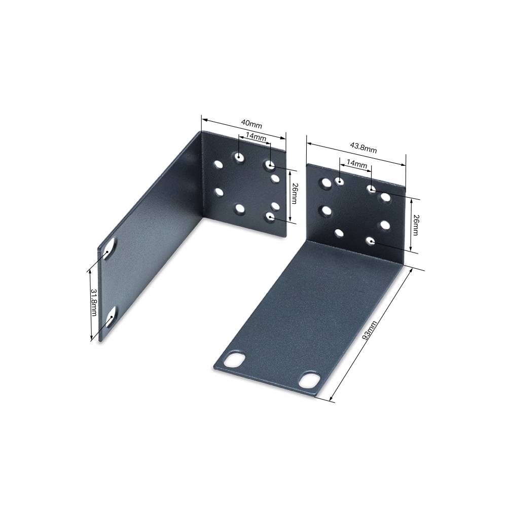 Rca Informatique - image du produit : 13-INCH SWITCHES RACK MOUNT KIT