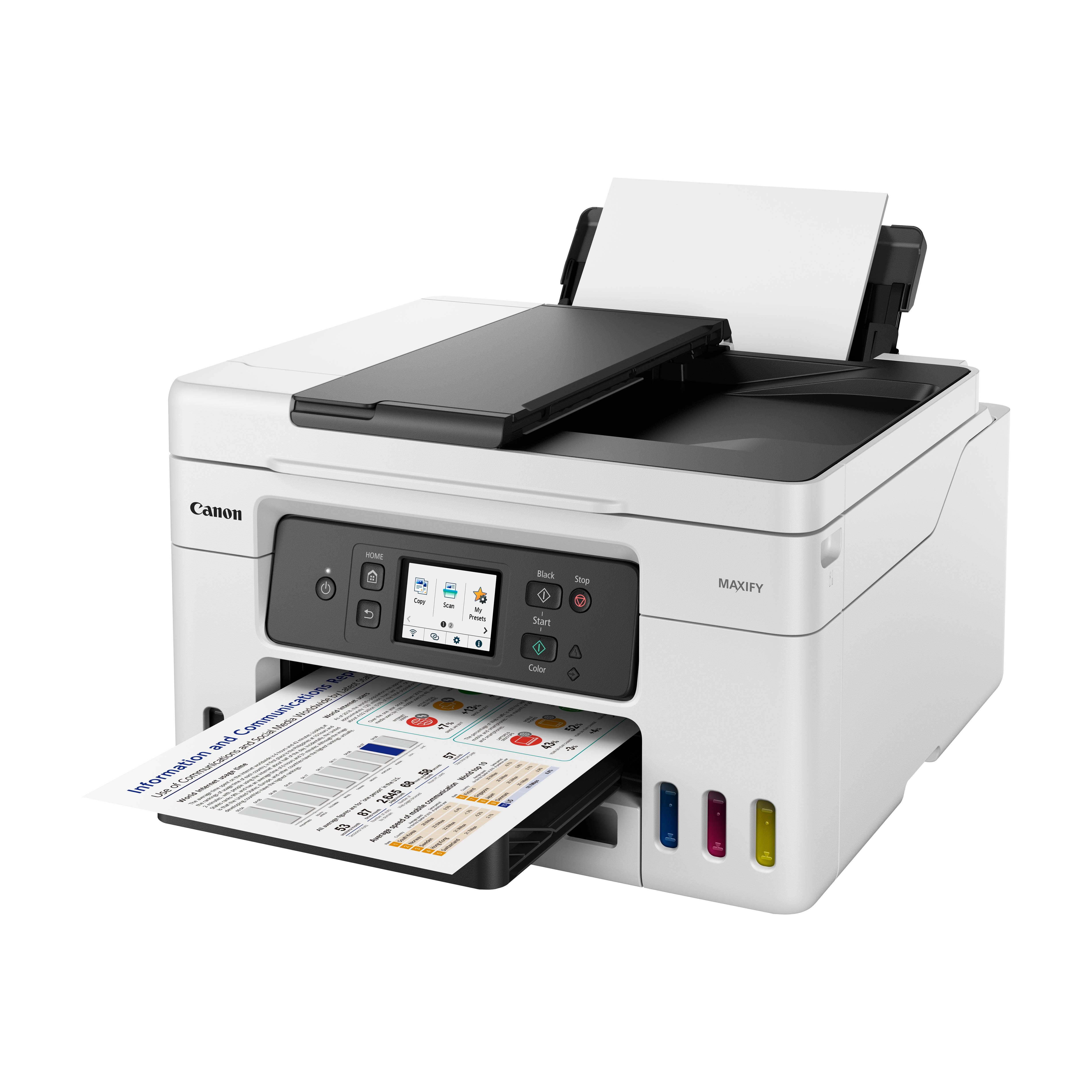 Rca Informatique - image du produit : MAXIFY GX4050 INKJET-BASED MFPS A4 USB/WIFI 600X1200DPI