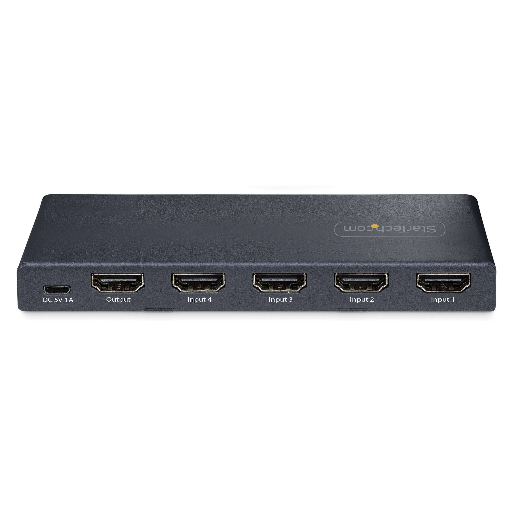 Rca Informatique - image du produit : SWITCH HDMI 8K 4 PORTS SWIT HDMI 2.1 8K60HZ 4 IN 1 OUT