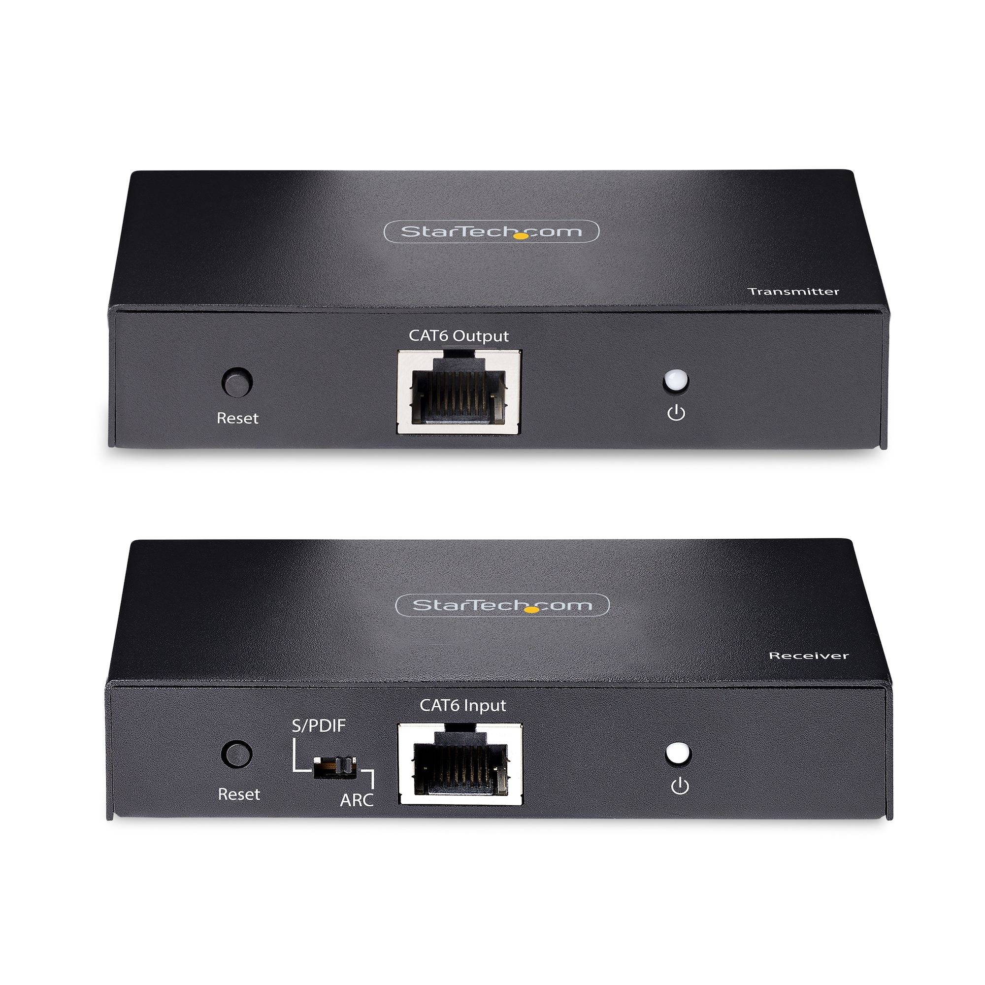 Rca Informatique - image du produit : 4K HDMI EXTENDER OVER AC CABLE T5/CAT6 - 4K60HZ AUDIO S/PDIF