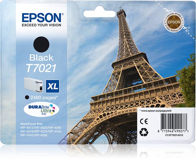 Rca Informatique - Image du produit : ENCRE NOIR XL TOUR EIFFEL F/ WP-40XX/WP-45XX