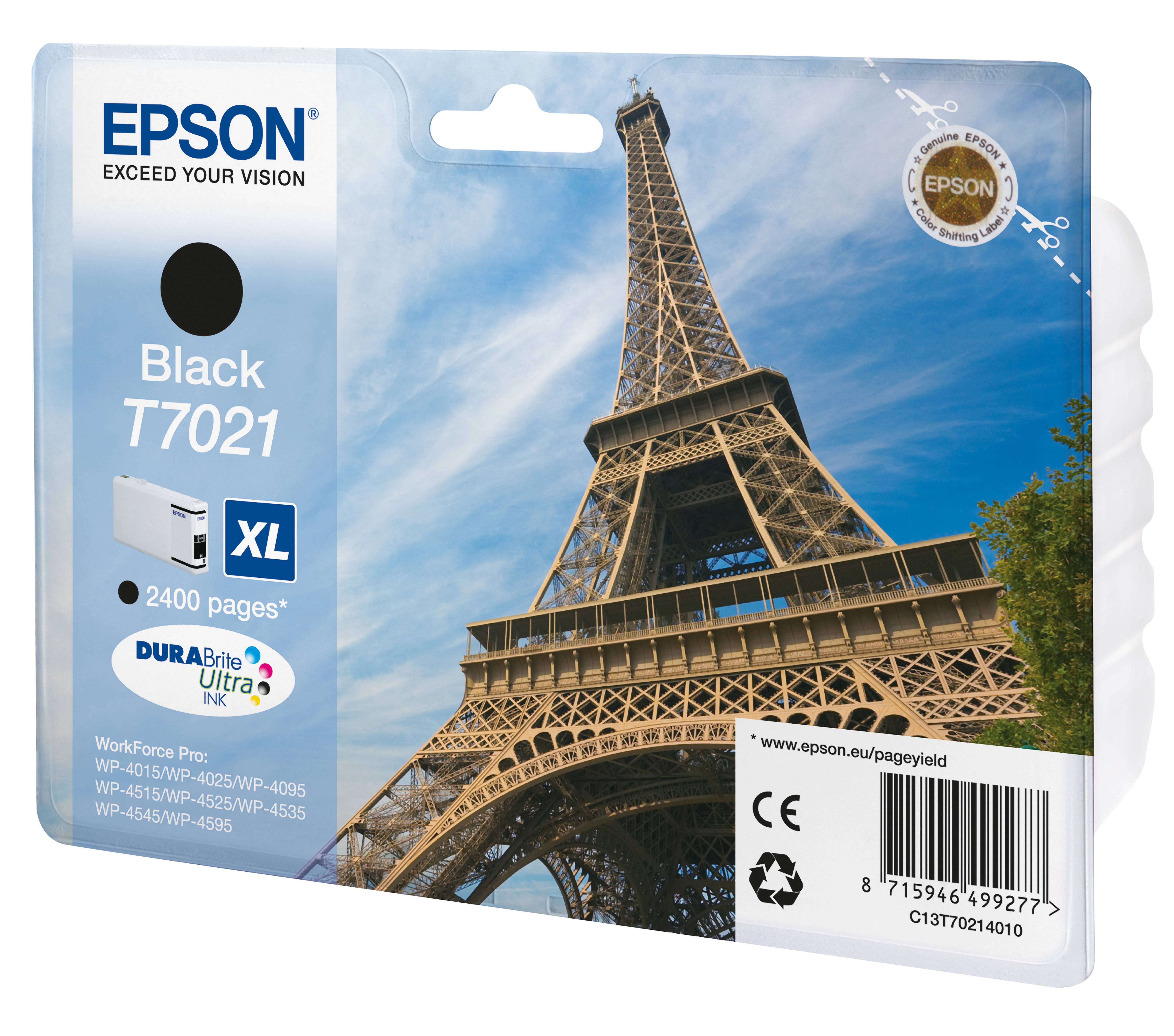 Rca Informatique - image du produit : ENCRE NOIR XL TOUR EIFFEL F/ WP-40XX/WP-45XX