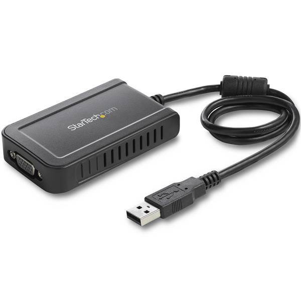 Rca Informatique - Image du produit : ADAPTATEUR VIDEO EXTERNE USB VERS VGA