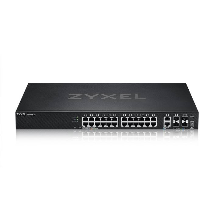 Rca Informatique - Image du produit : XGS2220-30 L3 ACCESS SWITCH 24X1G RJ45 2X10MG RJ45 4X10G SFP