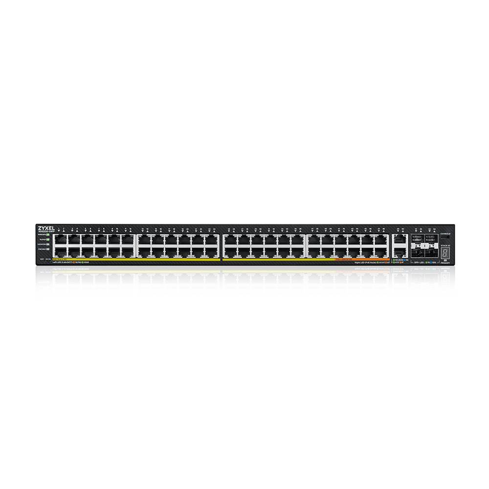 Rca Informatique - image du produit : XGS2220-54FP L3 ACCESS SWITCH 960W POE 40XPOE+/10XPOE++ 48X1G