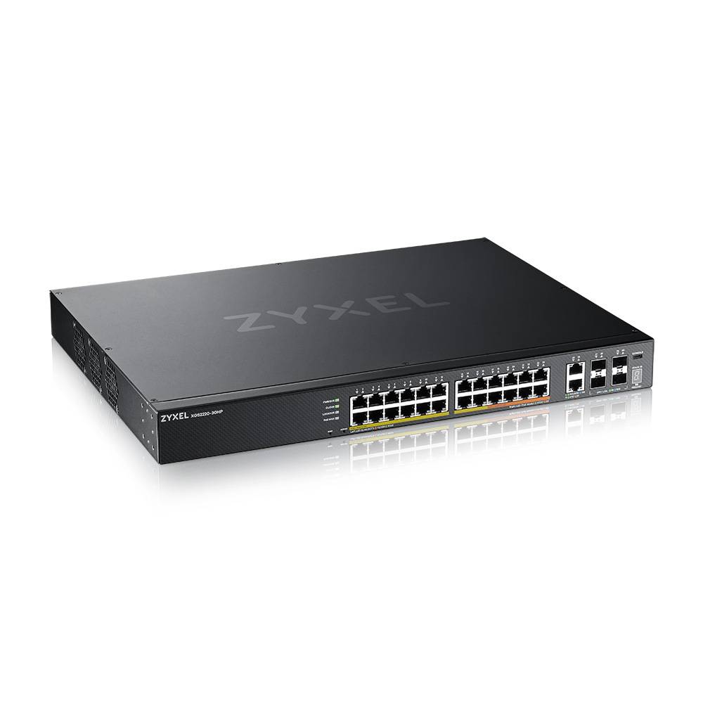 Rca Informatique - image du produit : XGS2220-30HP L3 ACCESS SWITCH 400W POE 16XPOE+/10XPOE++ 24X1G