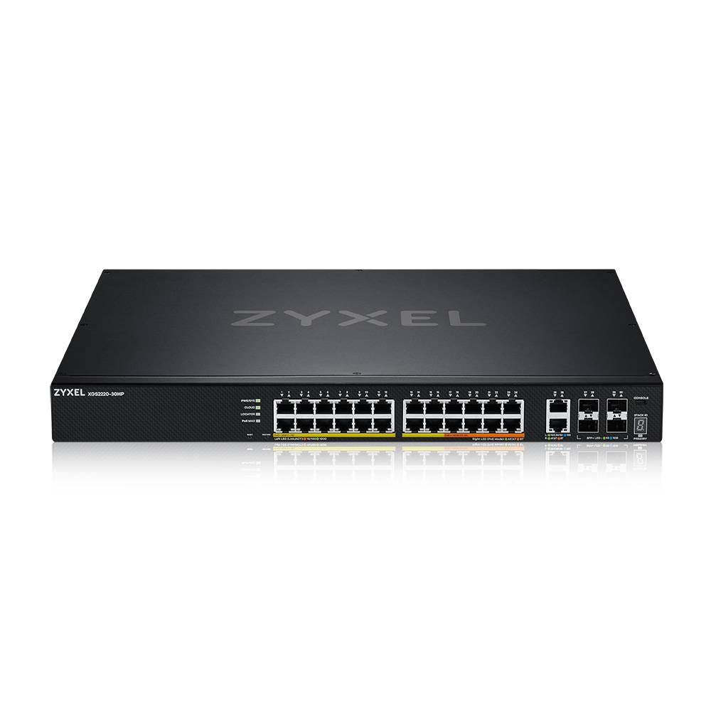 Rca Informatique - Image du produit : XGS2220-30HP L3 ACCESS SWITCH 400W POE 16XPOE+/10XPOE++ 24X1G