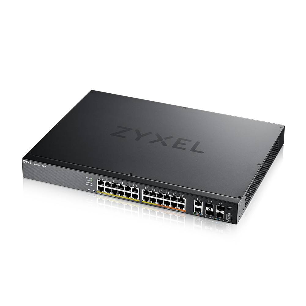 Rca Informatique - image du produit : XGS2220-30HP L3 ACCESS SWITCH 400W POE 16XPOE+/10XPOE++ 24X1G