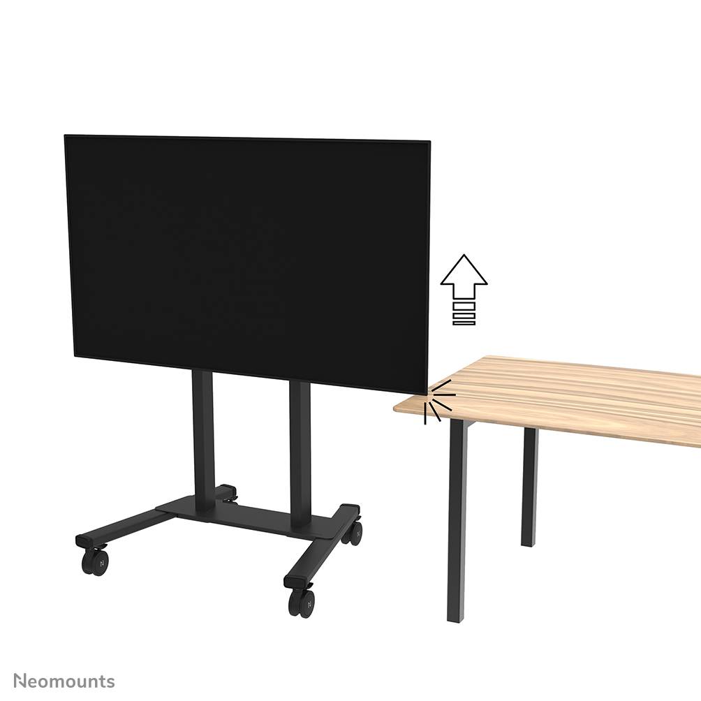 Rca Informatique - image du produit : NEOMOUNTS BY NEWSTAR MOTORISED MOBILE FLOOR STAND - VESA 100X10