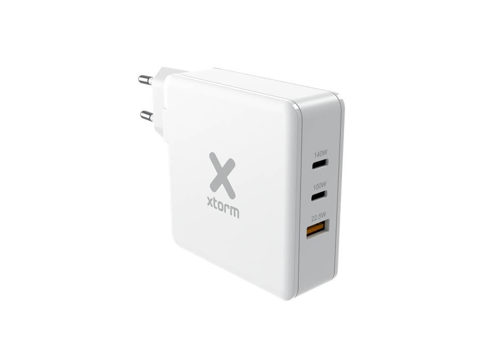 Rca Informatique - image du produit : 140W USB-C PD3.1 EPR GAN WALL CHARGER WHITE