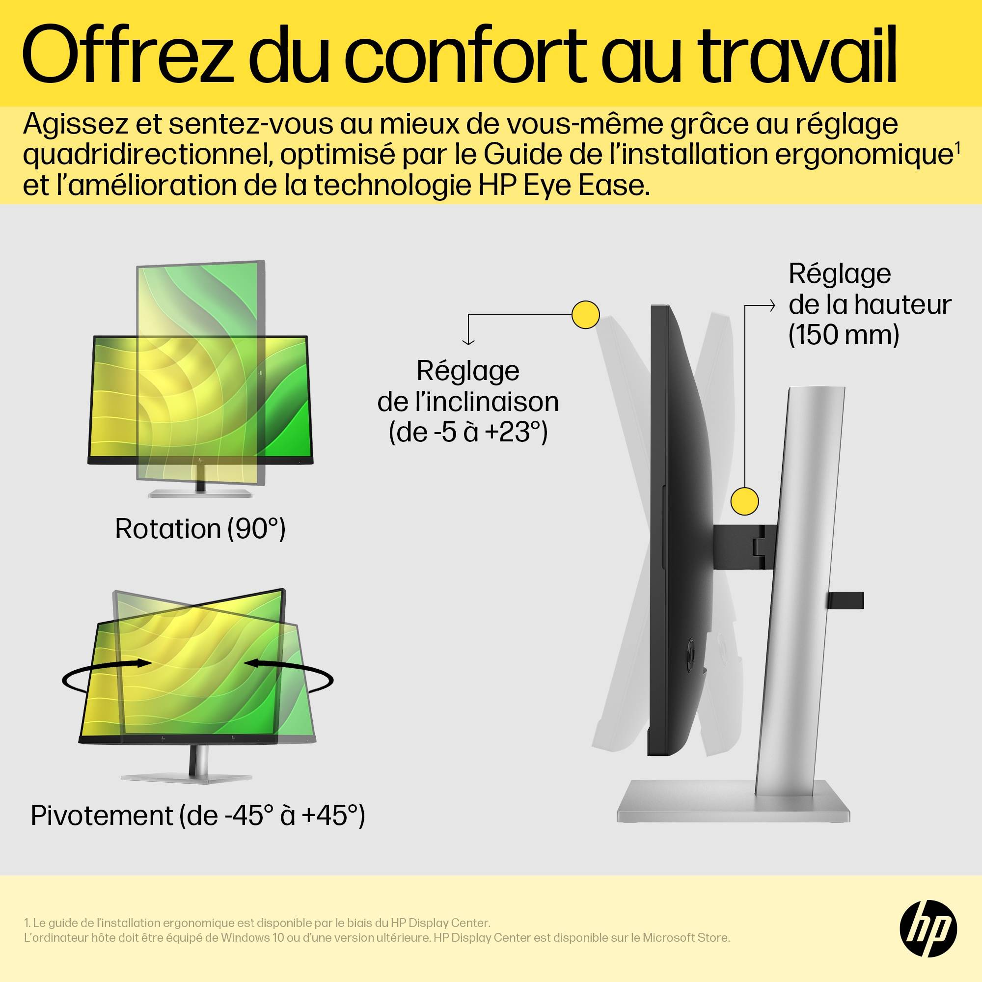 Rca Informatique - image du produit : 23.8IN FULL HD 1920X1080 16:9 5MS DISPLAY PORT/HDMI