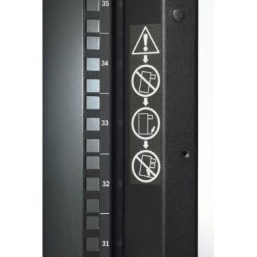 Rca Informatique - image du produit : NETSHELTER SX3K 42U 600MM WIDE 1200MM DEEP ENCLOSURE BLACK