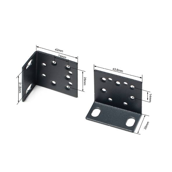 Rca Informatique - image du produit : 19-INCH SWITCHES RACK MOUNT KIT