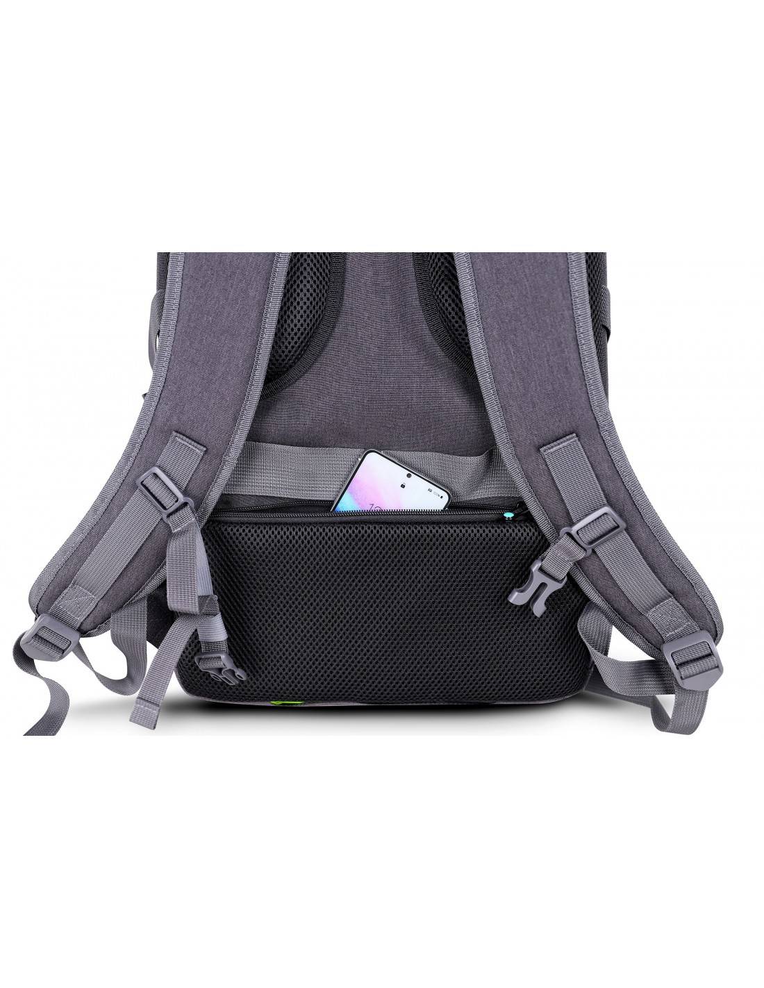 Rca Informatique - image du produit : HEAVEE GREEN TRAVEL BACKPACK 17.3IN ECO MADE