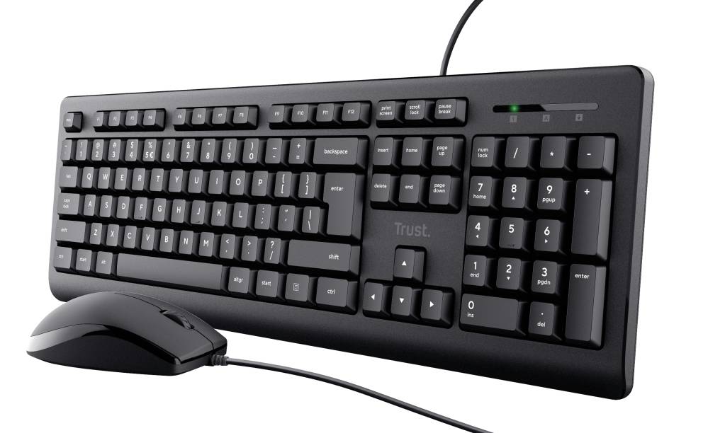 Rca Informatique - image du produit : PRIMO KEYBOARD AND MOUSE SET DE