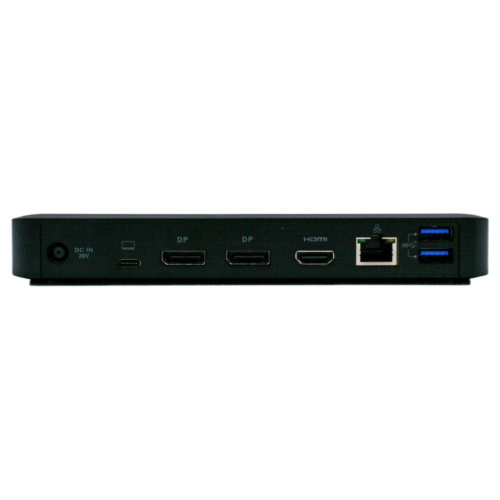 Rca Informatique - image du produit : USB C DOCKING STATION BLACK - 135W