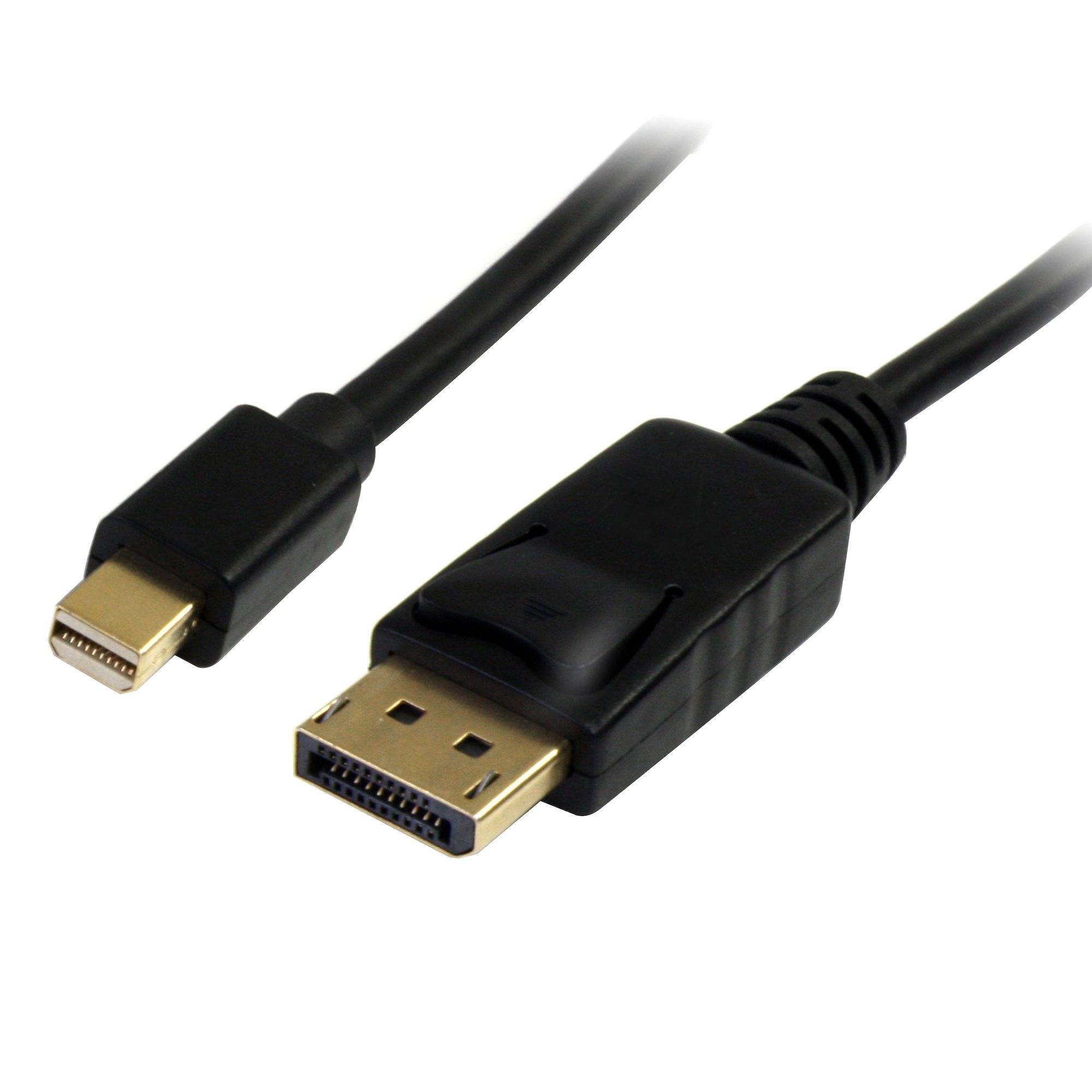 Rca Informatique - image du produit : ADAPTATEUR MINI DISPLAYPORT VERS DISPLAYPORT - M/M - 2M